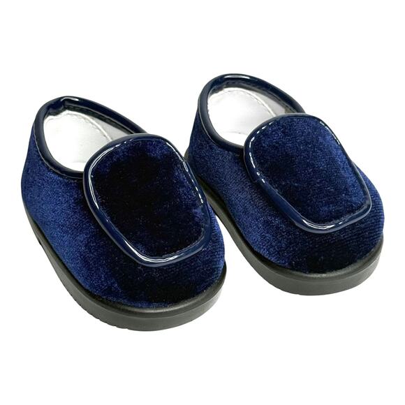 American Girl Blue Suede Shoes Twilight Outfit Accessories Velvet Faux Leather - Picture 2 of 7